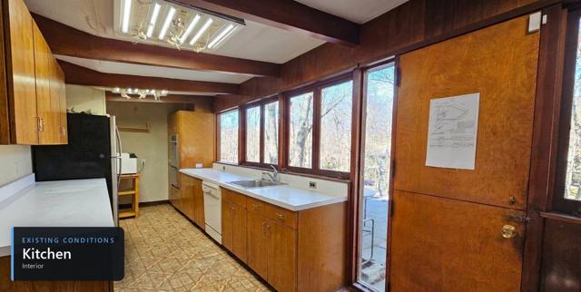 Existing home: Interior kitchen