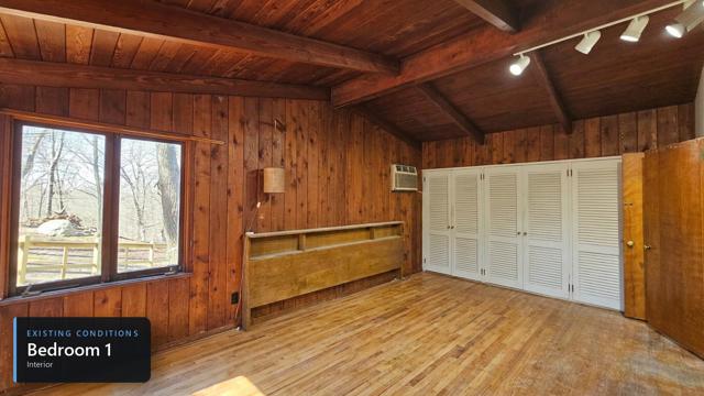 Existing home: Interior bedroom 1